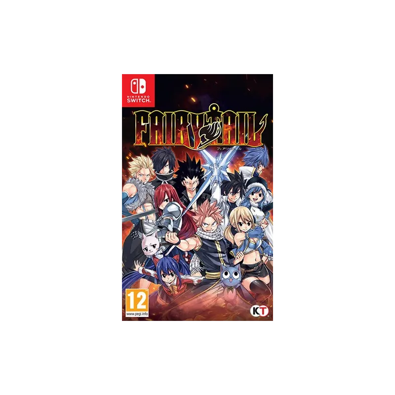 Cover Frontale Fairy Tail Nintendo Switch