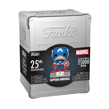 Funko Pop! Marvel Classics: Captain America (25th Anniversary/Limited 25000 PCS)