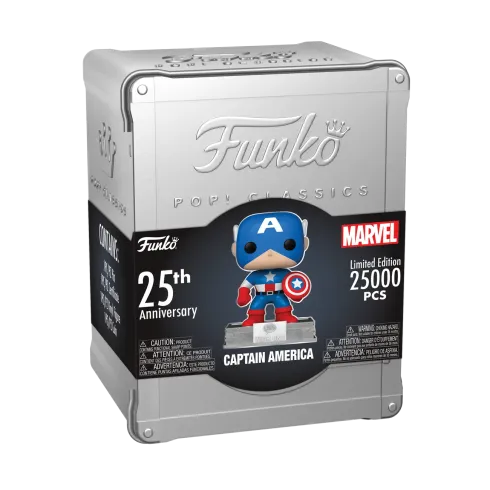 Funko Pop! Marvel Classics: Captain America (25th Anniversary/Limited 25000 PCS)