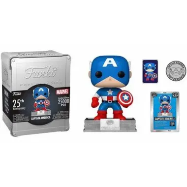 Funko Pop! Marvel Classics: Captain America (25th Anniversary/Limited 25000 PCS)