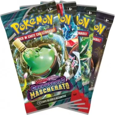 Pokémon Scarlatto e Violetto: "Crepuscolo Mascherato" Set Allenatore Fuoriclasse (Ed. Ita)