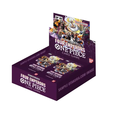 PREORDER One Piece Card Game: "Four Emperors" Booster Box (Ed. Ing/OP09)