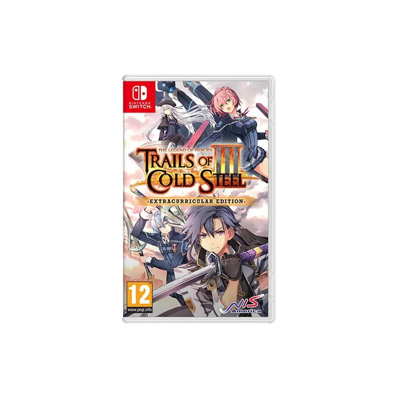 Cover Frontale The Legends of Heroes: Trails of Cold Steel III - Extracurricular Edition Nintendo Switch