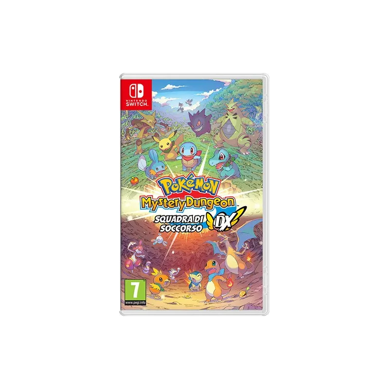 Cover Frontale Pokémon Mystery Dungeon: Squadra di Soccorso DX Nintendo Switch