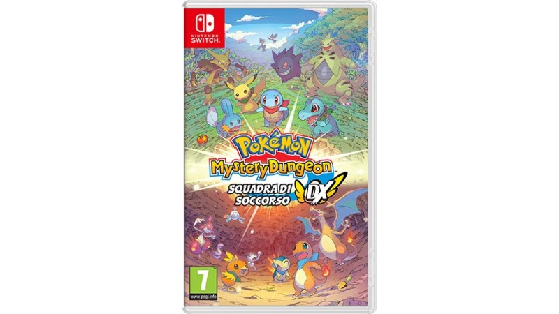 Cover Frontale Pokémon Mystery Dungeon: Squadra di Soccorso DX Nintendo Switch