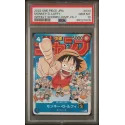 2023 One Piece JPN.: P-033 Monkey D. Luffy (Weekly Shonen Jump 6-7) PSA GEM MT10