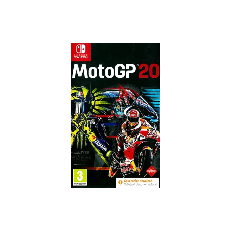 Cover Frontale MotoGP 20 Nintendo Switch