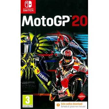 Cover Frontale MotoGP 20 Nintendo Switch