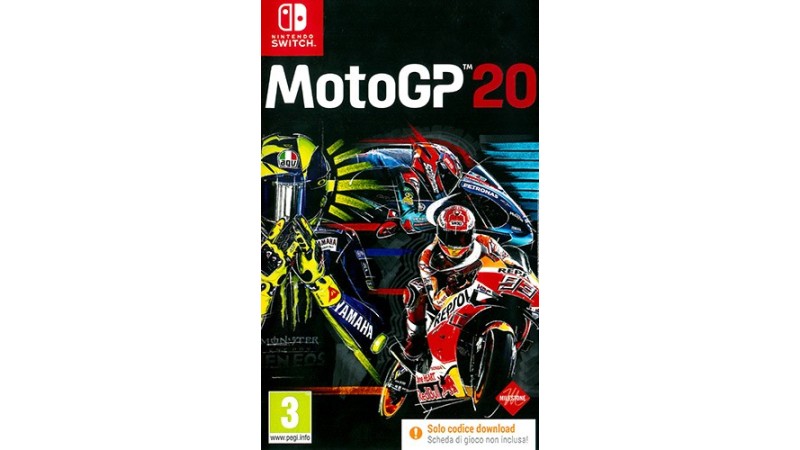 Cover Frontale MotoGP 20 Nintendo Switch