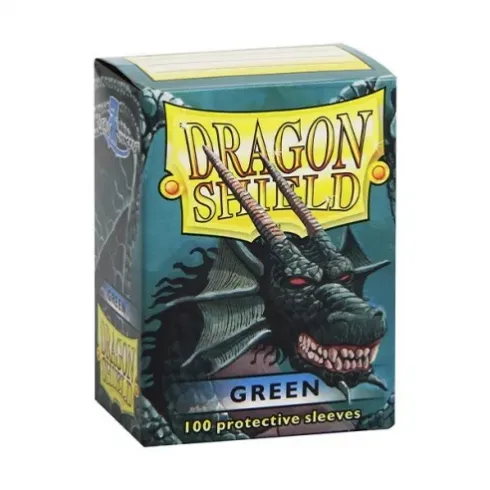 Dragon Shield Standard Green Classic Sleeves (100Pz)