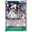 One Piece Card Game: P-062 Hody & Hyouzou Promo Card (Ed. Ing/Pirate Party Kit Vol.6)