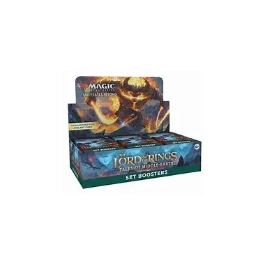 Magic the Gathering: "LOTR Tales of Middle-Earth" Set Booster Box (Ed. Ing/30 Buste)