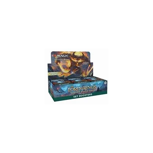 Magic the Gathering: "LOTR Tales of Middle-Earth" Set Booster Box (Ed. Ing/30 Buste)