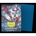 Dragon Shield: 100 Blue Silver Matte Dual Sleeves (Anniversary Special)