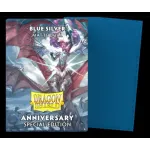 Dragon Shield: 100 Blue Silver Matte Dual Sleeves (Anniversary Special)