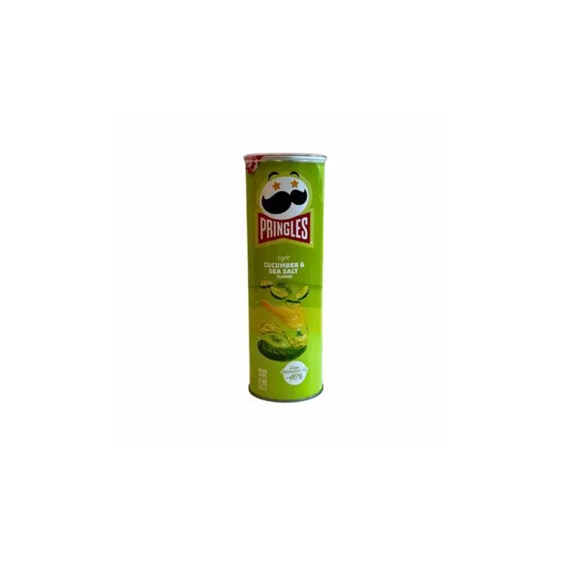 Pringles Light Cucumber & Sea Salt Flavour (110gr)