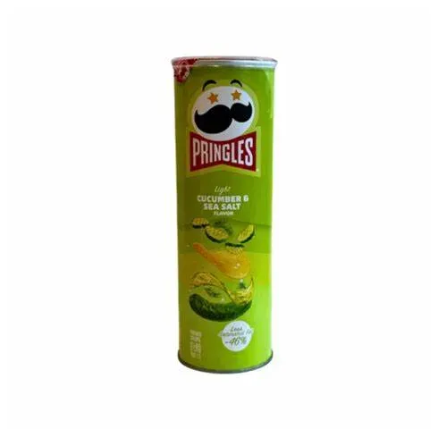 Pringles Light Cucumber & Sea Salt Flavour (110gr)