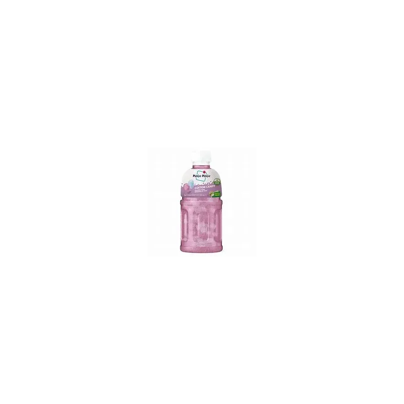 Mogu Mogu Cotton Candy Flavoured Drink con Nata de Coco (320ml)