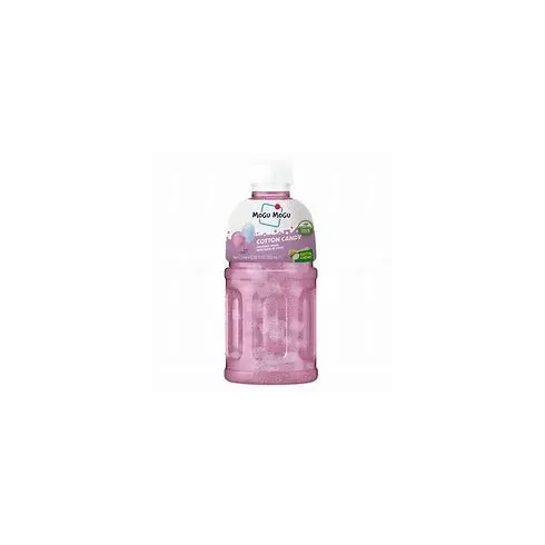 Mogu Mogu Cotton Candy Flavoured Drink con Nata de Coco (320ml)