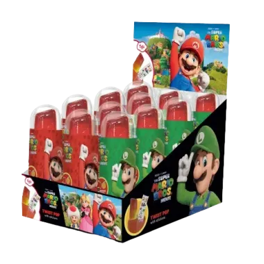 Super Mario Bros Twist Pop (Strawberry/Orange) (15gr)