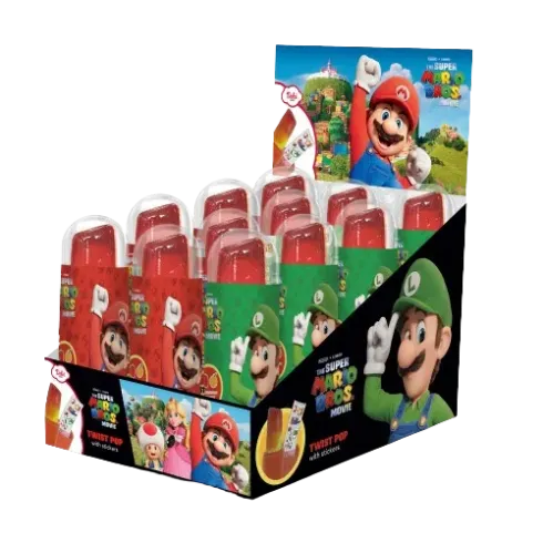 Super Mario Bros Twist Pop (Strawberry/Orange) (15gr)