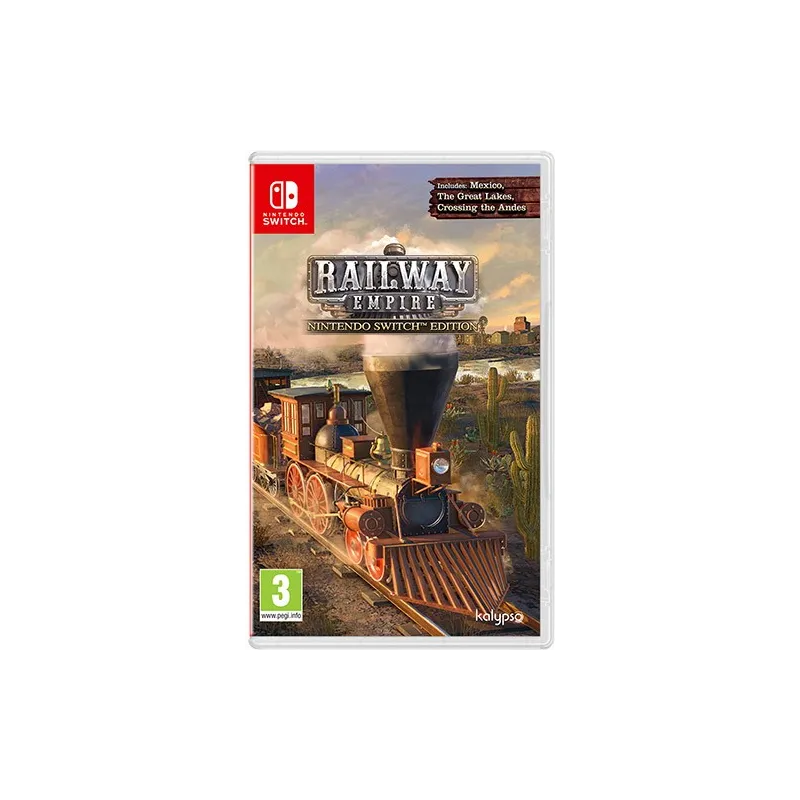 Cover Frontale Railway Empire Nintendo Switch