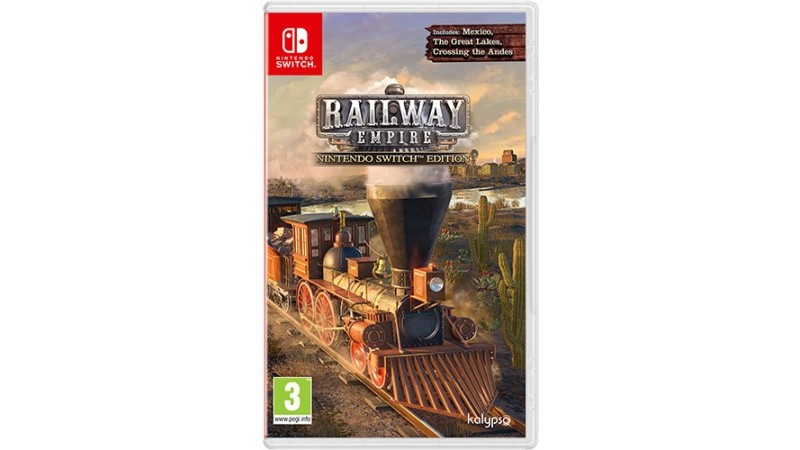 Cover Frontale Railway Empire Nintendo Switch