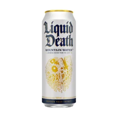 Liquid Death Mountain Water Drinking Water from the Alps (500ml)