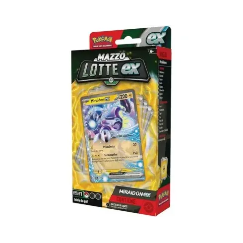 Pokémon Scarlatto e Violetto: Mazzo Lotte EX Miraidon-EX/Victini-EX (Ed. Ita)