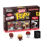 Funko Bitty Pop! Deadpool 4Pack: Deadpool Sleepover- Deadpool Larp- Deadpool Heavy Metal