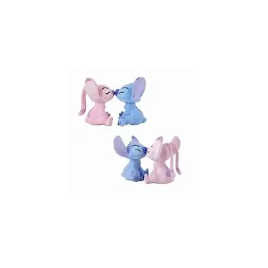 Disney Grand Jester Studios: Flocked Kissing Stitch & Angel