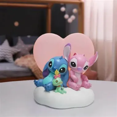 Disney Showcase Collection: Stitch & Angel Light Up Figure