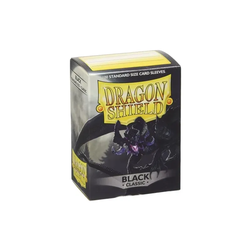 Dragon Shield Black Classic: 100 Standard Size Sleeves