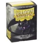 Dragon Shield Black Classic: 100 Standard Size Sleeves