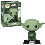 Funko Pop! Star Wars: Yoda (124)(2021 Spring Convention/EMP Exclusive)(Box lievemente rovinato)