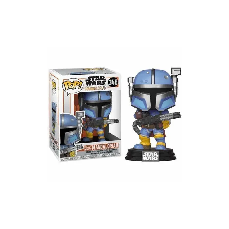 Funko Pop! Star Wars The Mandalorian: Heavy Infantry Mandalorian (348)