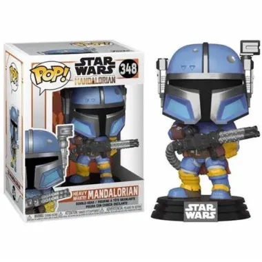 Funko Pop! Star Wars The Mandalorian: Heavy Infantry Mandalorian (348)