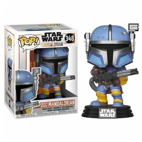 Funko Pop! Star Wars The Mandalorian: Heavy Infantry Mandalorian (348)