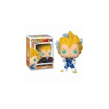 Funko Pop! DragonBall Z: Super Sayan 2 Vegeta (709)(Special Edition/Limited Glow Chase Edition) Prima Stampa