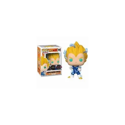 Funko Pop! DragonBall Z: Super Sayan 2 Vegeta (709)(Special Edition/Limited Glow Chase Edition) Prima Stampa