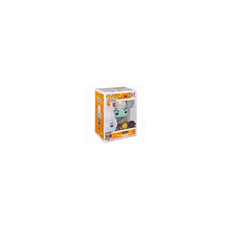 Funko Pop! DragonBall Super: Whis (317)(Special Edition/Glows in the Dark) Box lievemente rovinato