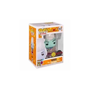 Funko Pop! DragonBall Super: Whis (317)(Special Edition/Glows in the Dark) Box lievemente rovinato