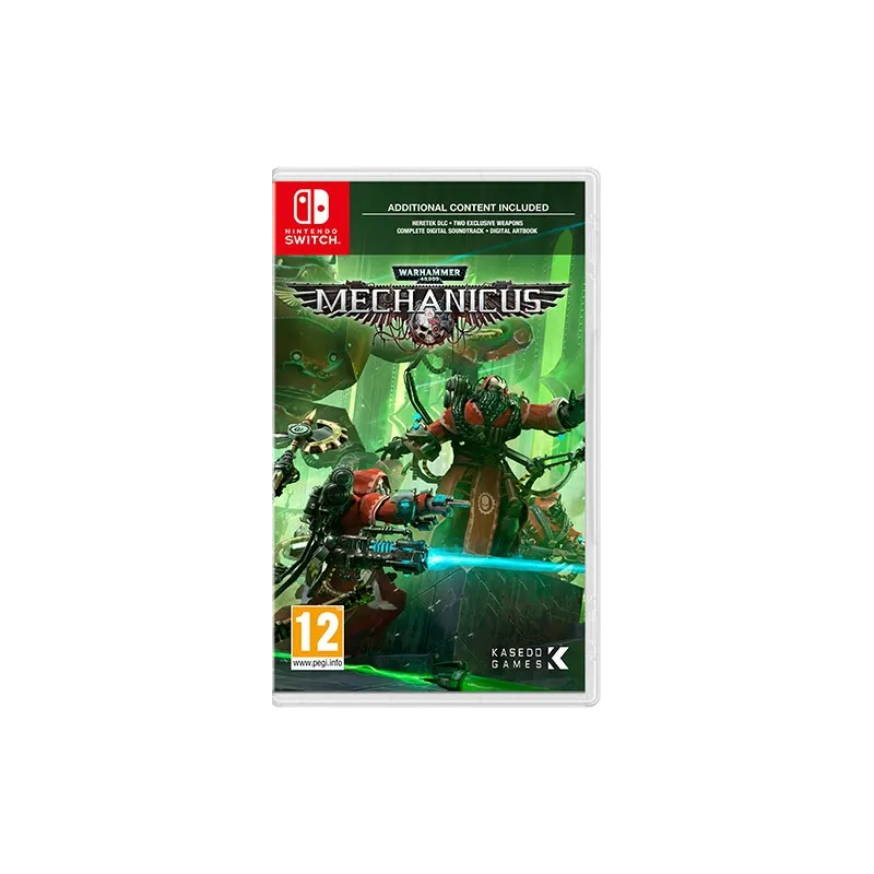 Cover Frontale Warhammer 40.000 Mechanicus Nintendo Switch