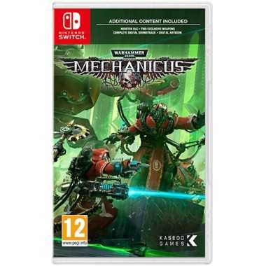 Cover Frontale Warhammer 40.000 Mechanicus Nintendo Switch