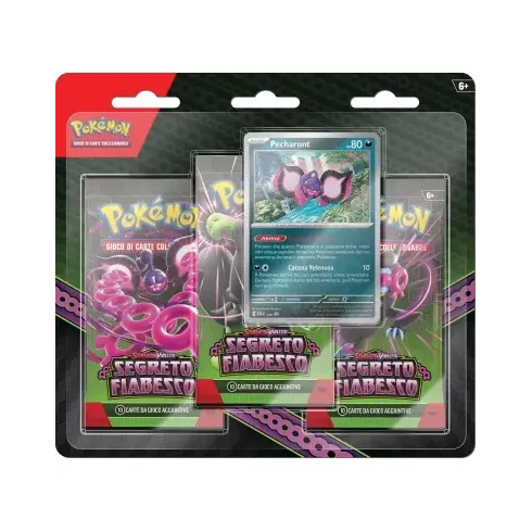 Scarlatto & Violetto: Segreto Fiabesco - 3 Pack Blister Pecharunt (ITA)