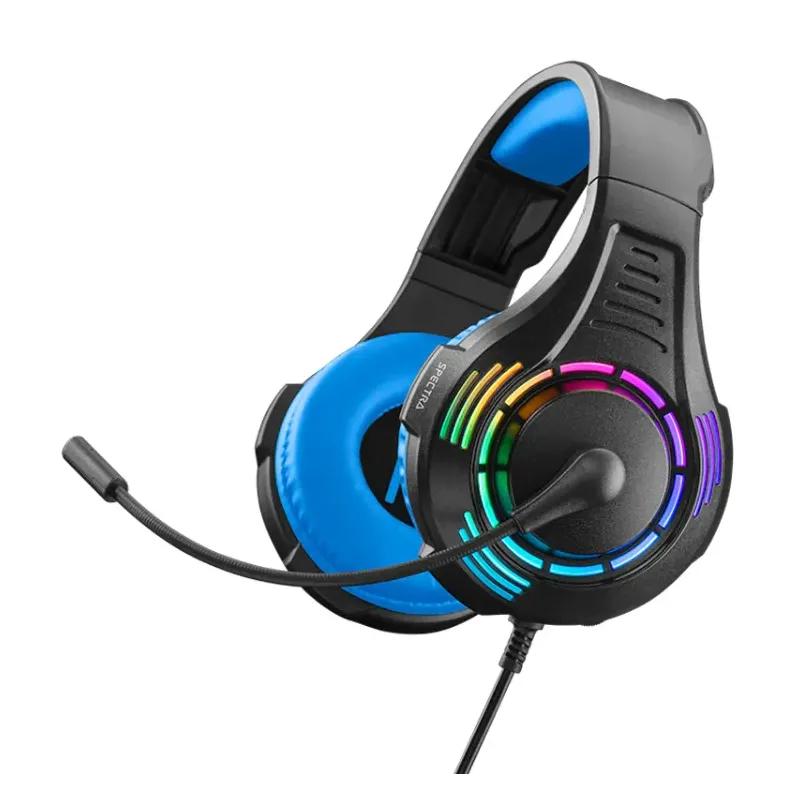 SPECTRA BK Stereo Gaming Headset with Rainbow light effects