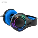 SPECTRA BK Stereo Gaming Headset with Rainbow light effects