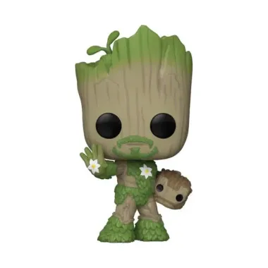 FUNKO POP Marvel 85th We Are Groot as Iron Man n.1393