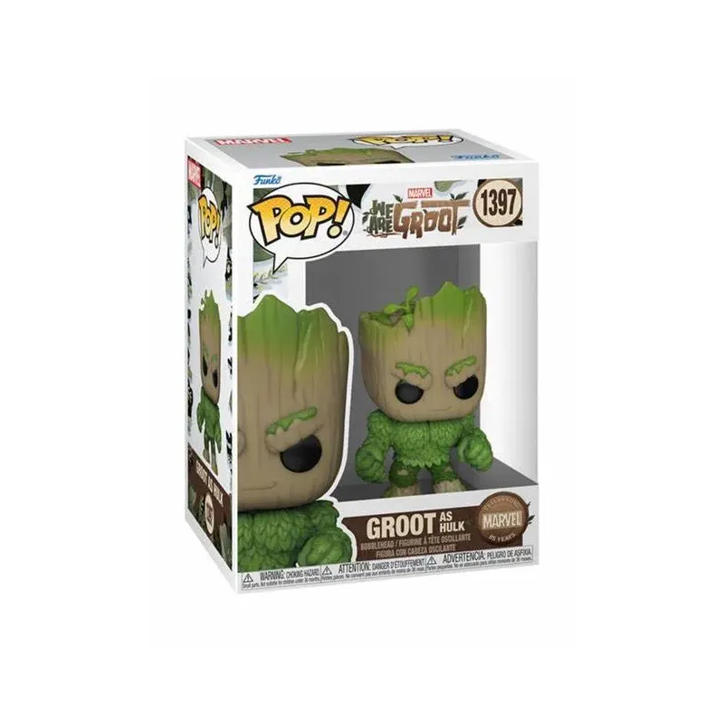 FUNKO POP Marvel 85th We Are Groot as Hulk n.1397