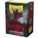 Dragon Shield 100 Matte Sleeves Blood Red